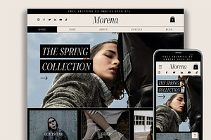 Wix Website Template ECommerce Shop