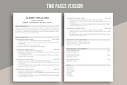 ATS Resume Template / CV Template, a Resume Template by aivos (Thumbnail 3 of 6)