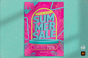 Summer Sale Flyer, a Print Template by Aarley Kaiven (Thumbnail 1 of 2)