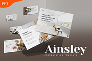Ainsley - Furniture Powerpoint, a Presentation Template by Jegtheme (Thumbnail 1 of 4)