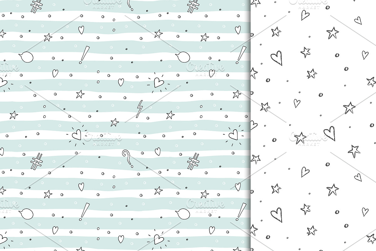 Magic Unicorns collection!, a Background Graphic by Irene_Boiko_ART (Photo 15 of 15)