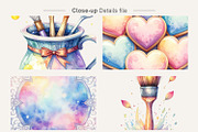 Watercolor Baking Queen Sublimation, an Illustration by Artnoy (Thumbnail 4 of 8)