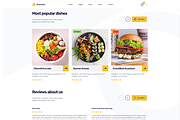 Restaurant & Cafe HTML Template, a HTML Template by UInstrument (Thumbnail 4 of 11)
