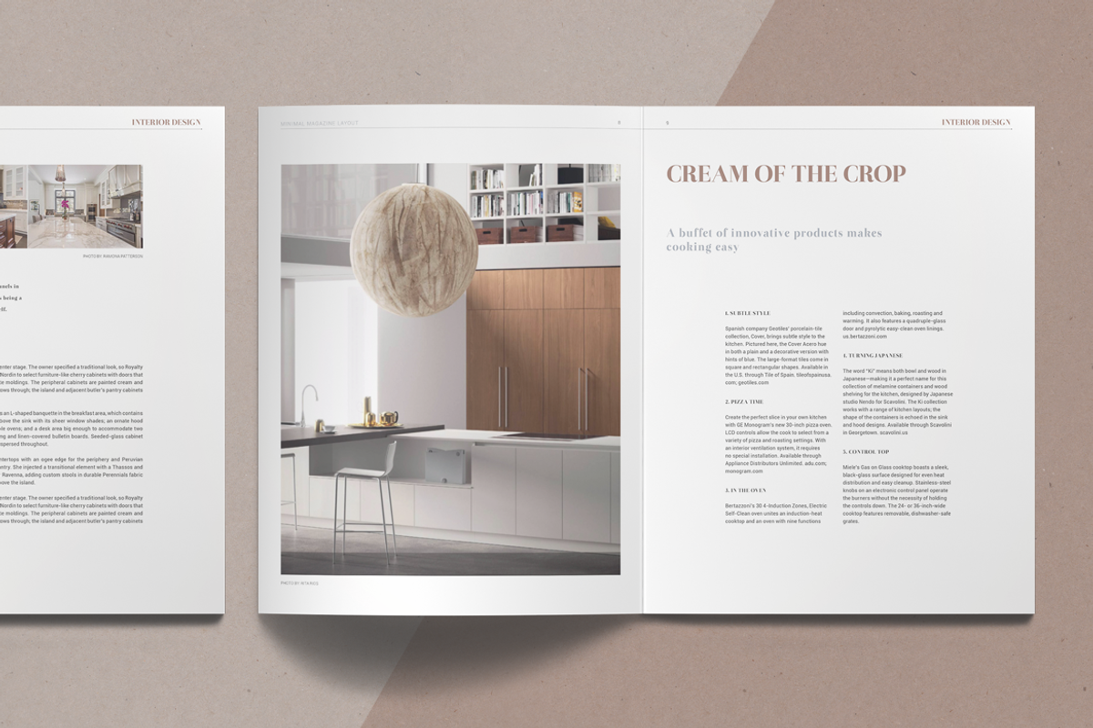 INTERIOR DESIGN Magazine, a Magazine Template by Boris Cupac (Photo 5 of 25)