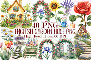 English Garden Huge Collection PNG J, an Illustration by Sublimation Artist (Thumbnail 1 of 6)