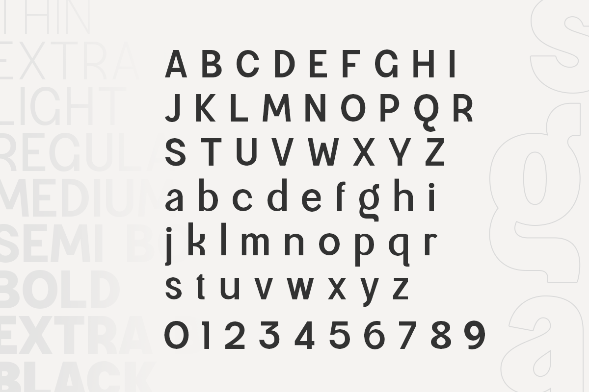 Magnetic – Modern Sans Serif Font, a Sans Serif Font by Hamz Studio (Photo 9 of 20)