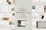 Done-For-You Stress Masterclass, a Presentation Template by Naturopath Hub (Thumbnail 1 of 9)