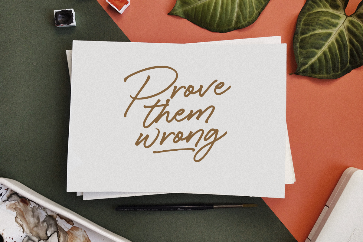 Caliway Casual Handwritten Font, a Script Font by Letteralle Studios (Photo 9 of 9)