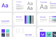 Brand Guideline Powerpoint Template, a Presentation Template by Azruca (Thumbnail 3 of 4)