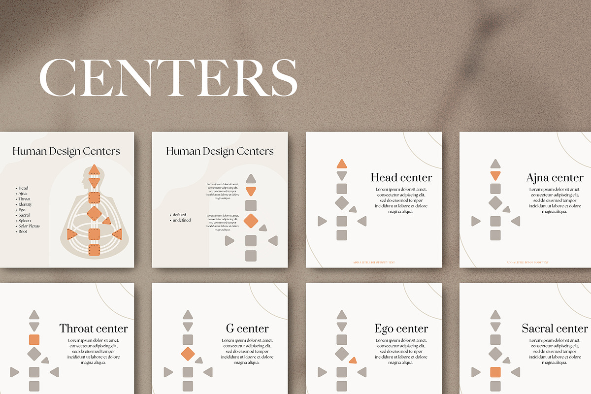 Human Design Instagram Template, a Social Media Template by Backyard Rose (Photo 7 of 28)