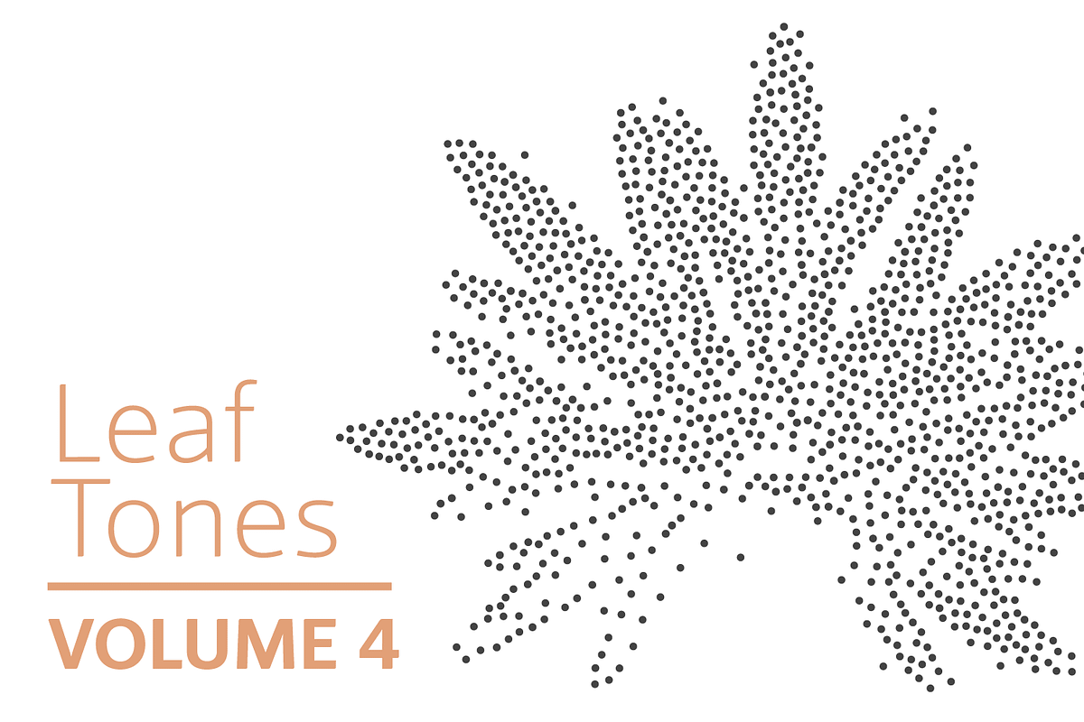 Leaf Tones Vol. 4 | Stippled Flora, a Seasonal Illustration by invisiblelayer (Photo 1 of 5)