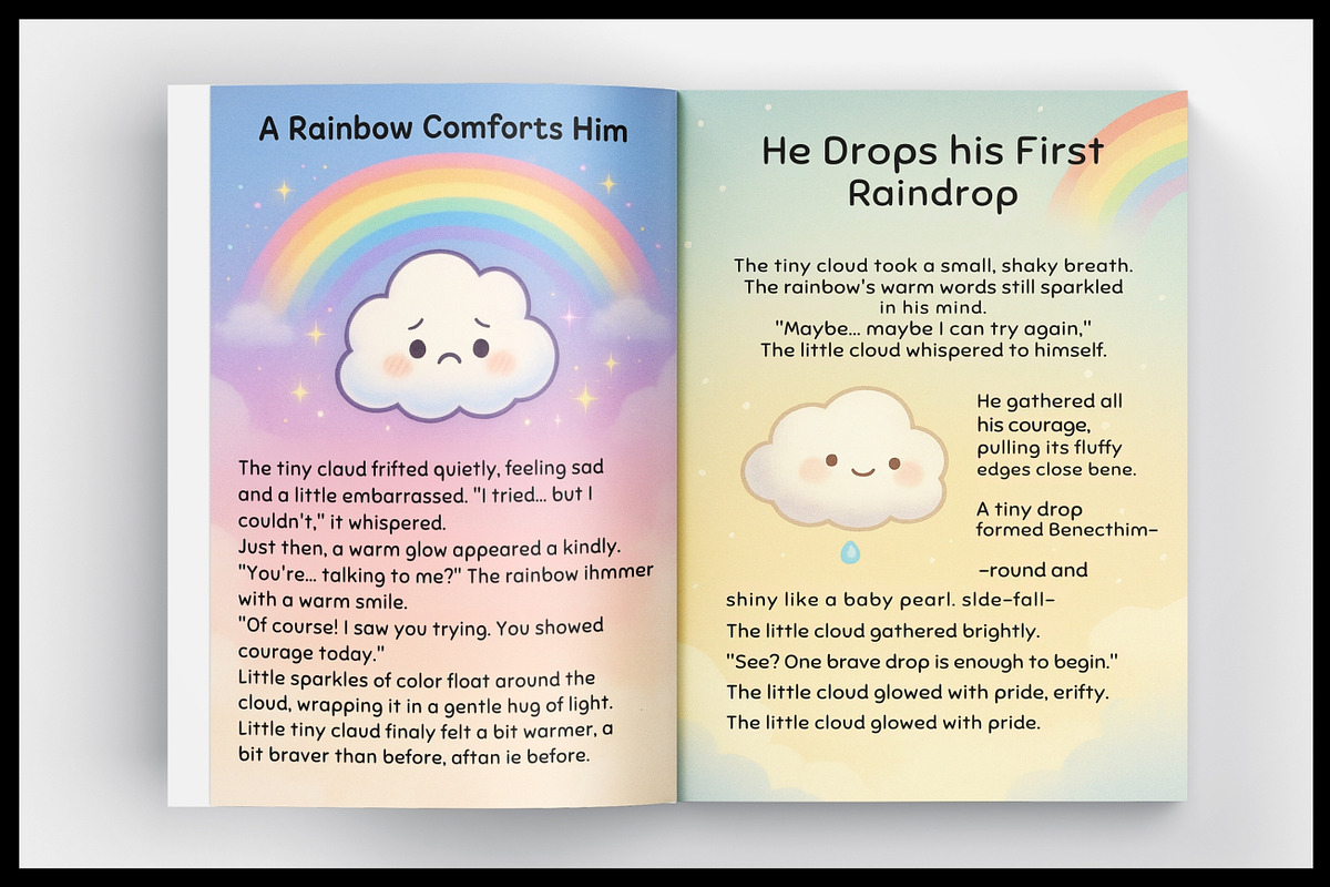 Little Dreamers Story Collection, a Stationery Template by Designmela01 (Photo 4 of 7)