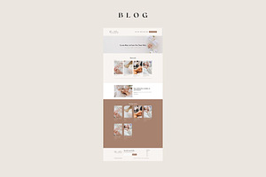 Beauty Website Template -Squarespace