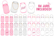 Hot Pink Jar Vectors & Clipart, an Illustration by Amanda Ilkov (Thumbnail 4 of 4)