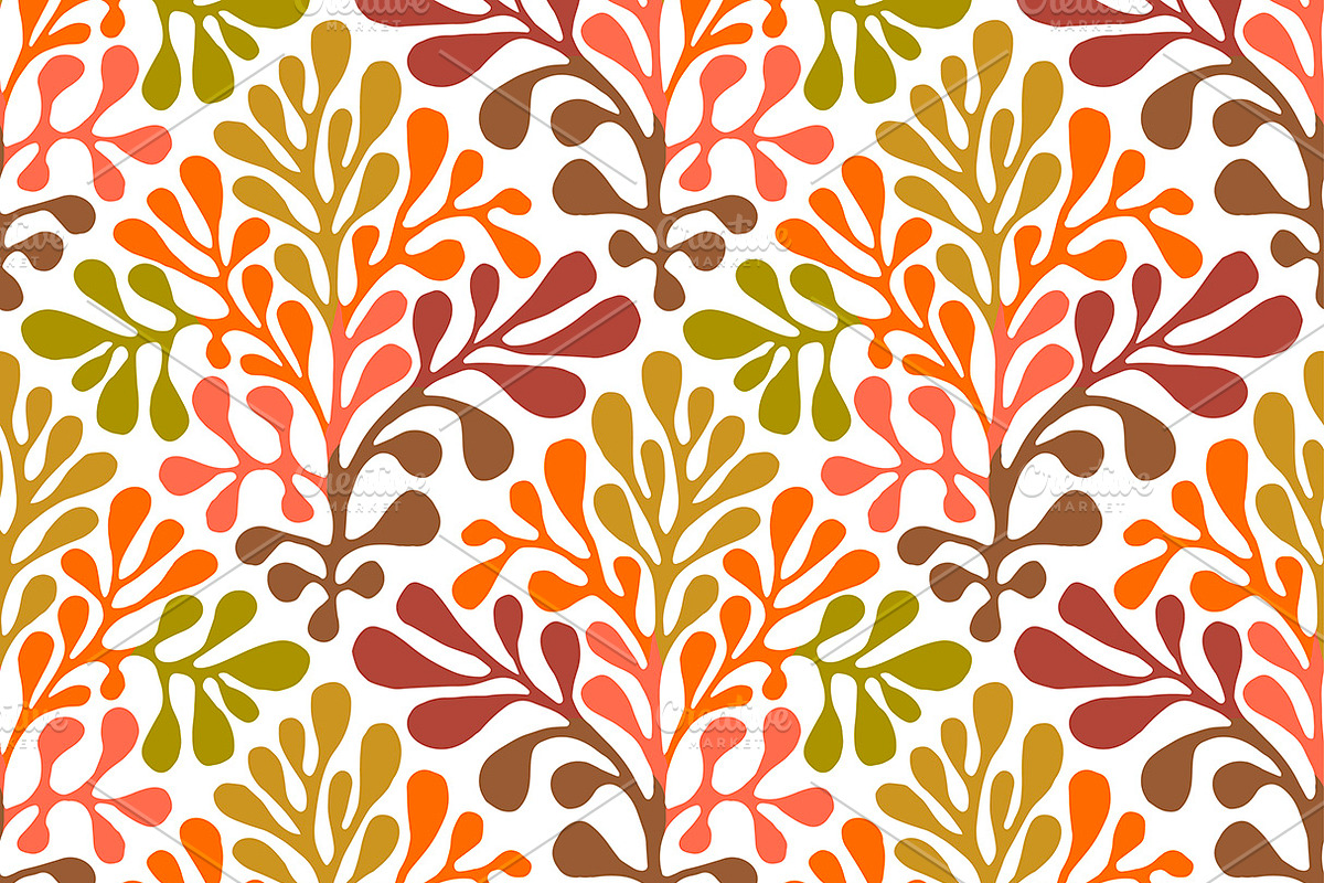 Vector Set of Seamless Patterns, a Pattern Graphic by alexmakarova (Photo 9 of 12)