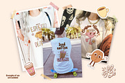 Retro Groovy Coffee Clipart Bundle, a Food Illustration by Huxmay (Thumbnail 8 of 9)