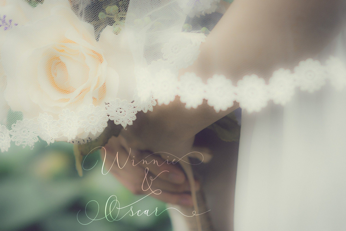 Suins - a script delicate elegant, a Script Font by Fontcastle (Photo 8 of 9)