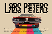 Theatrical Composition - Condensed, a Sans Serif Font by 177Studio (Thumbnail 2 of 8)