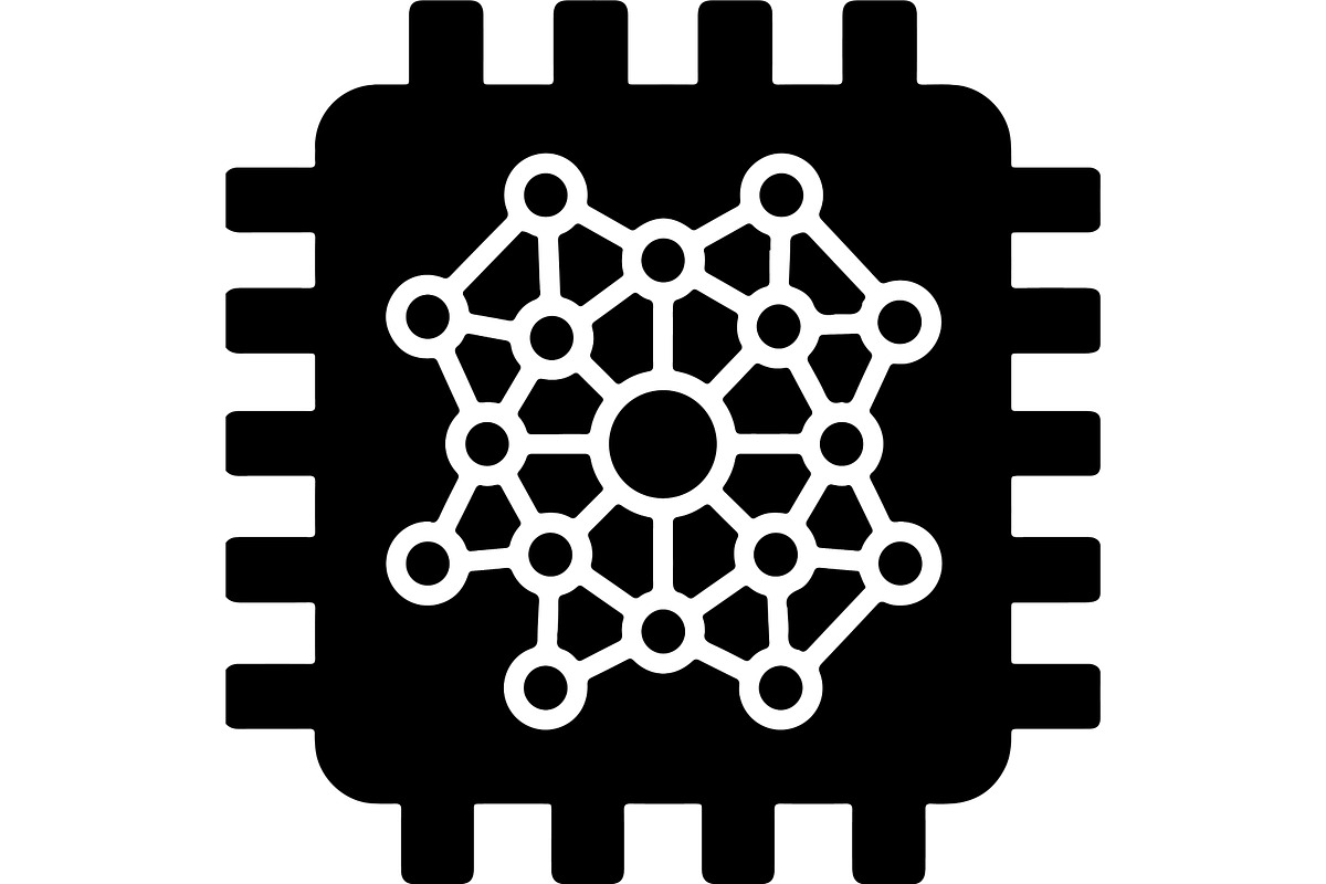 AI & Machine Learning Chip, a Technology Illustration by abu67222 (Photo 4 of 13)