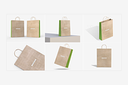 Craft Paper Bag Packaging Mockups, a Packaging Mockup by shaikerintu (Thumbnail 4 of 11)