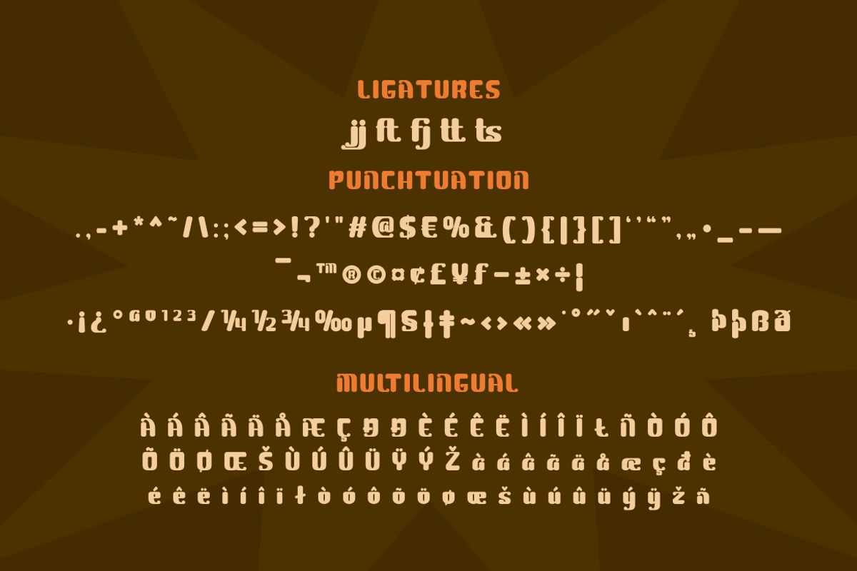 Blagak | Groovy Retro Font, a Font by twinstd (Photo 10 of 12)