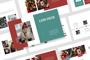 Lsin : Holiday Promo Powerpoint, a Presentation Template by Punkl Camp