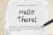 Handies | Natural Handwriting Font, a Handwritten Font by Everyday Perfection (Thumbnail 3 of 5)