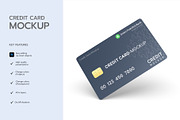 Credit Card Mockup, a Product Mockup by graphypix (Thumbnail 4 of 4)