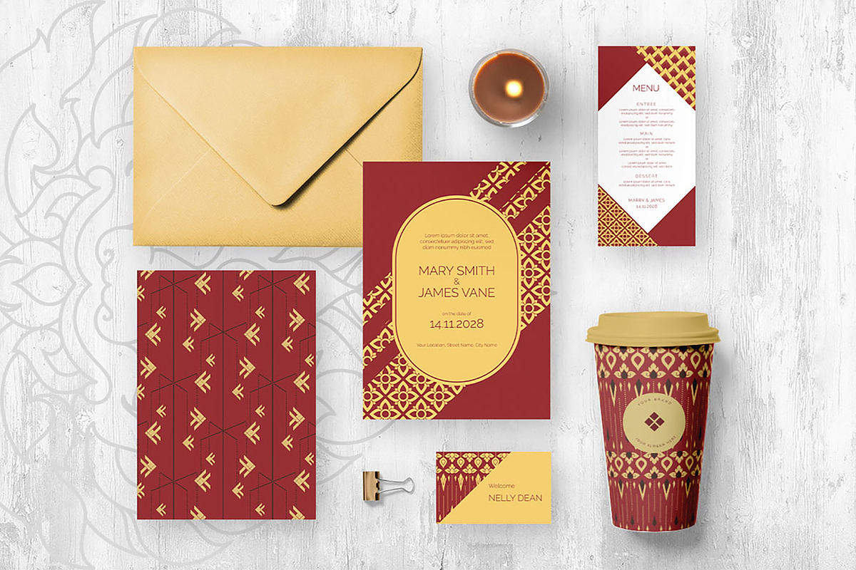 Thai Patterns Collection, a Pattern Graphic by AsianElements (Photo 7 of 13)