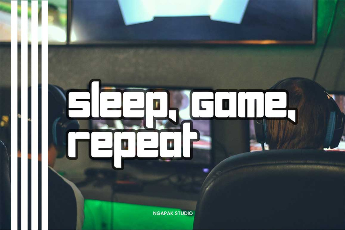 Game Changer | E-Sport Typeface, a Symbol Font by Ngapak Studio (Photo 3 of 9)