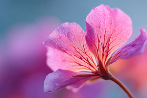 Flower petal in pink pastel color, a Nature Photo by AlyaAnd
