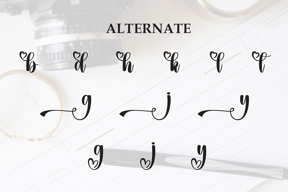 Hey Saturday | Script Font, a Handwritten Font by Scratchones (Photo 8 of 9)