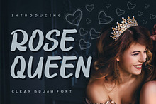 Rose Queen Clean Brush Font