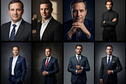 22 Business Man Headshot Prompts, a Business Photo by Selenique Studio (Thumbnail 7 of 10)