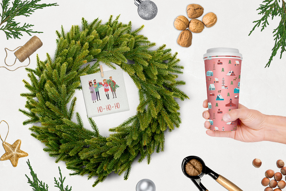 A very Merry Christmas, a Decorative Illustration by Mio Buono (Photo 8 of 11)