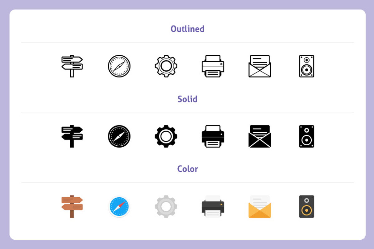 Filo: 450 Flat Vector Icons preview 5