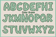 Christmas color set1-PNG fonts, a Symbol Font by It me digital art (Thumbnail 3 of 14)