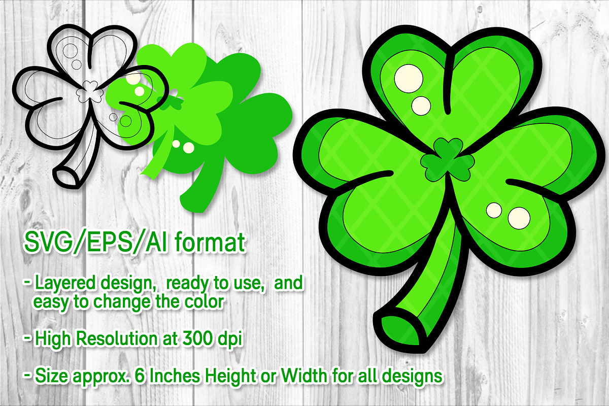 St.Patrick Clipart Set Color Version, an Illustration by V Design Creator (Photo 4 of 8)
