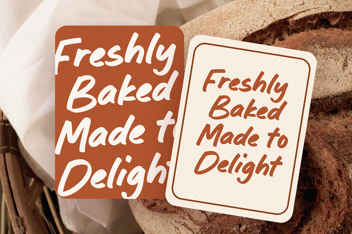 Dreamy Chocolate Font, a Handwritten Font by Timurtype (Photo 2 of 7)