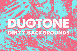 Duotone Dirty Backgrounds Vol. 01