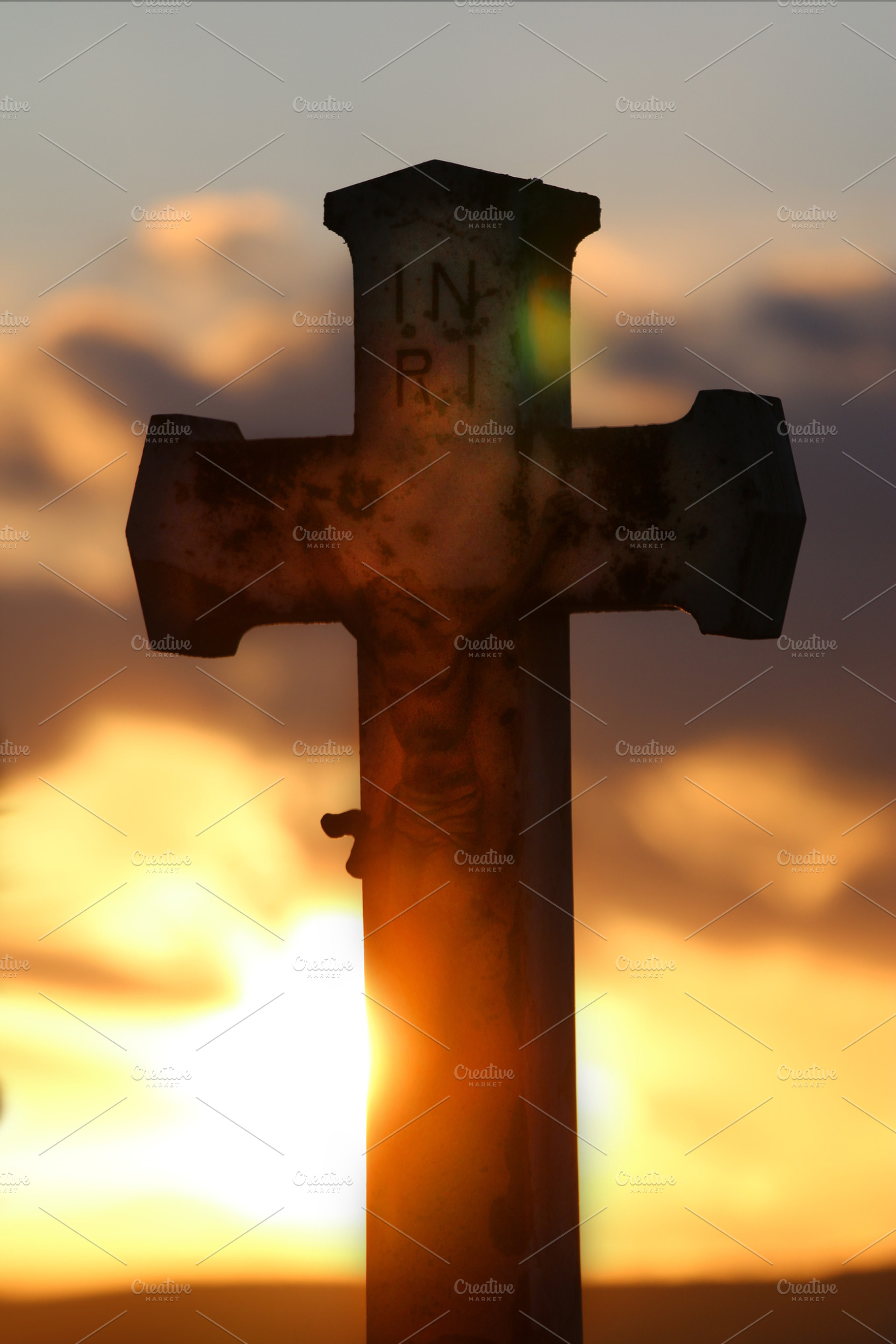 Cross INRI, a Nature Photo by Tomas Luka