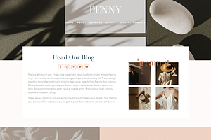 Penny Divi Business Coaching Theme