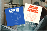 Naive Coffee Doodles, a Food Illustration by Veyla (Thumbnail 12 of 16)