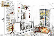 Architexign - Modern Sketch Art, an Action Add-On by A R T M A R T (Thumbnail 3 of 10)