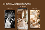 Luxury Wedding Instagram Templates, a Social Media Template by Arslan (Thumbnail 7 of 10)