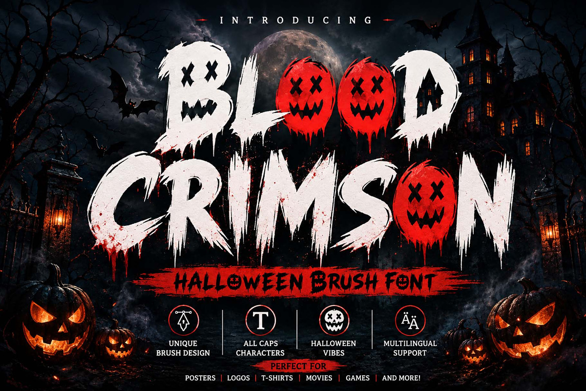 Blood Crimson, a Blackletter Font by Yoga Letter (Photo 1 of 10)