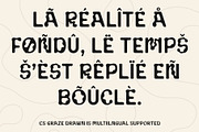 CS Graze Drawn, a Sans Serif Font by Craft Supply Co. (Thumbnail 4 of 8)