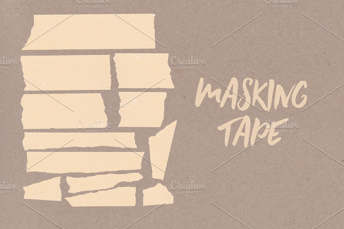 Duct & Masking Tape Super Pack! +, an Object Graphic by Linepup Design Co. (Photo 4 of 5)