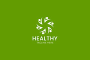 Healthy People Body Fit Logo Concept, a Branding & Logo Template by Signatoro (Thumbnail 3 of 3)