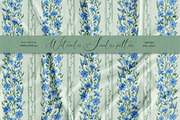 Cornflower wallpaper pattern, a Pattern Graphic by SirenaArt (Thumbnail 1 of 13)